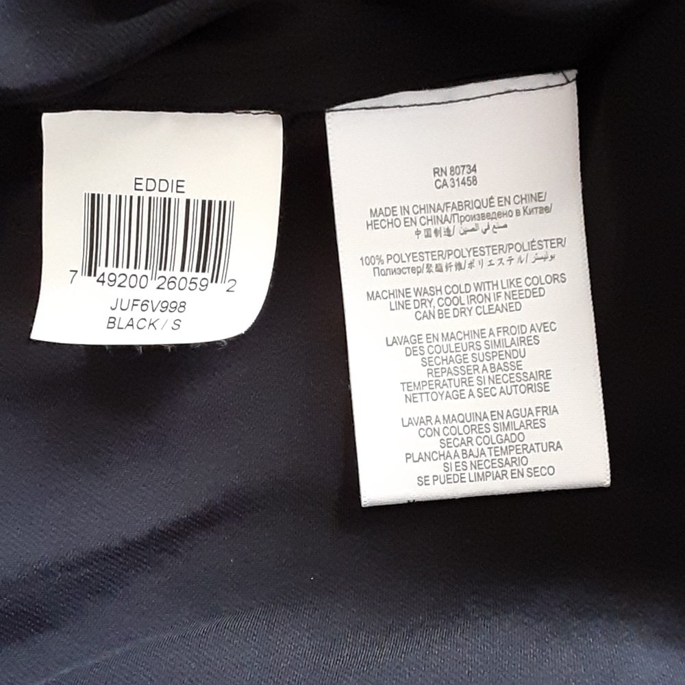 BCBGMAXAZRIA Eddie Black Asymmetrical Dress - Picture 16 of 16